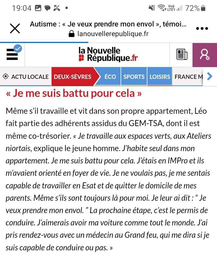 Photo d’article sur le gem TSA